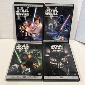 Star Wars Trilogy (DVD, 2004, 4-Disc Set, Widescreen Edition)